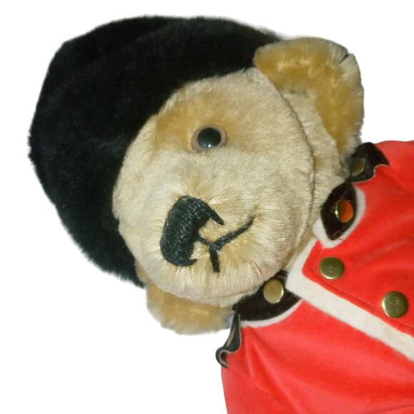 Merrythought British Royal Palace Guardsman Soldier Teddy Bear 20" Vintage - Picture 7 of 7